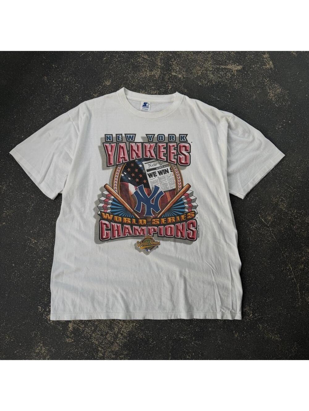 Vintage 90’s Starter New York Yankees World Series Tee